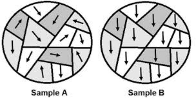 Domains in a Magnet